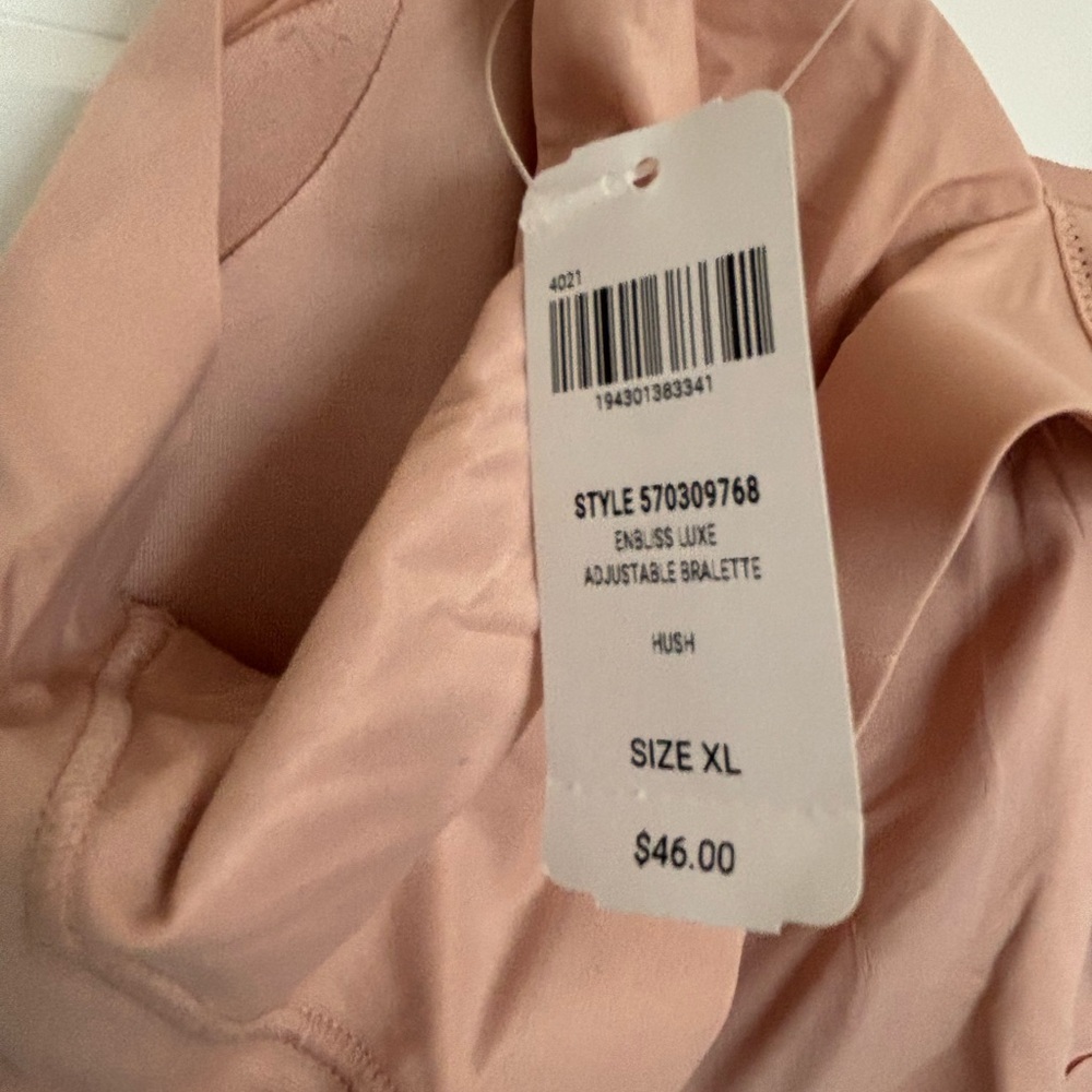 NWT. Soma Women's Blush Adjustable Bralette - Picture 5 of 5